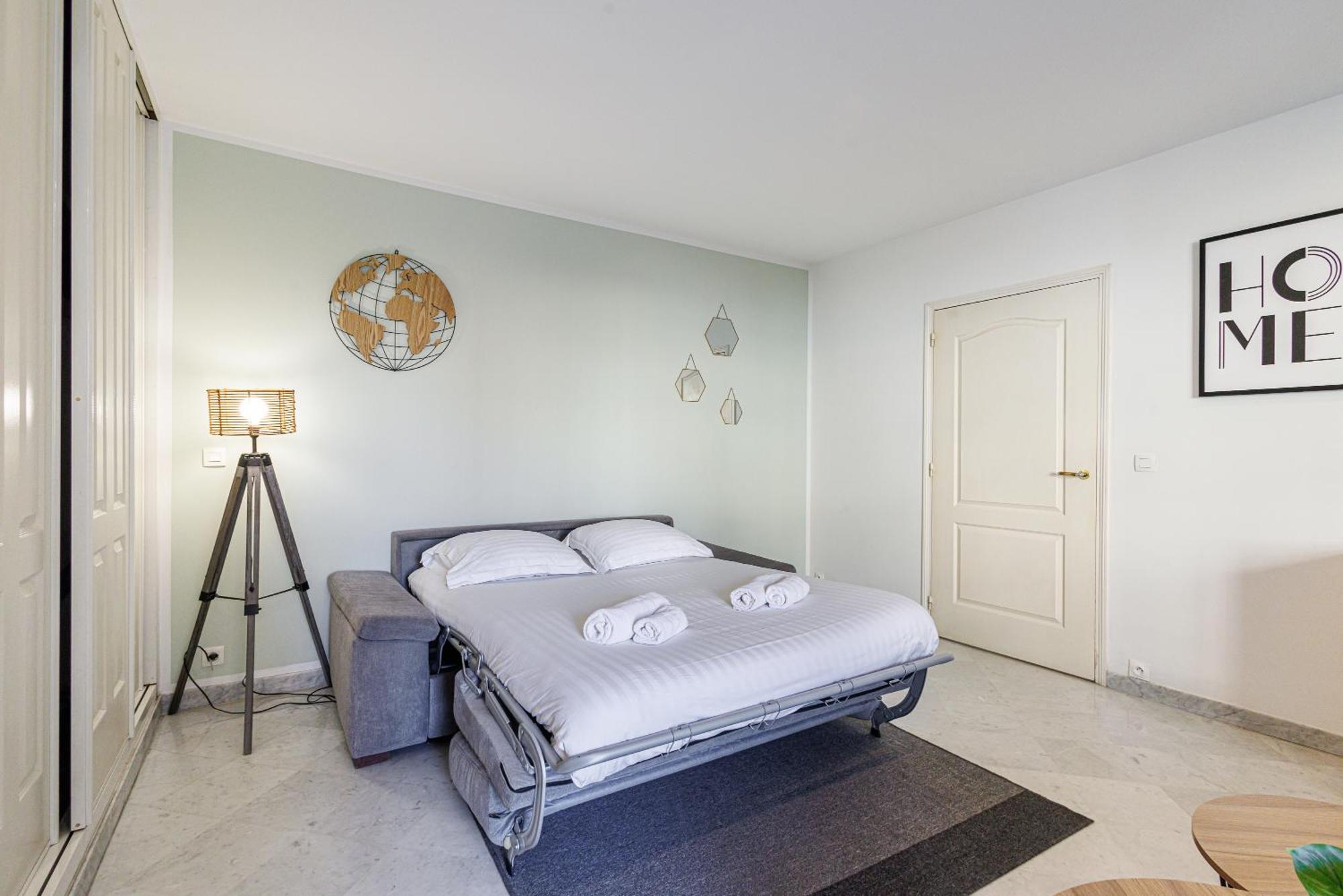 Le Victoria, Elegant T2 Au Bord Des Plages, Piscine, Sauna Menton Ngoại thất bức ảnh